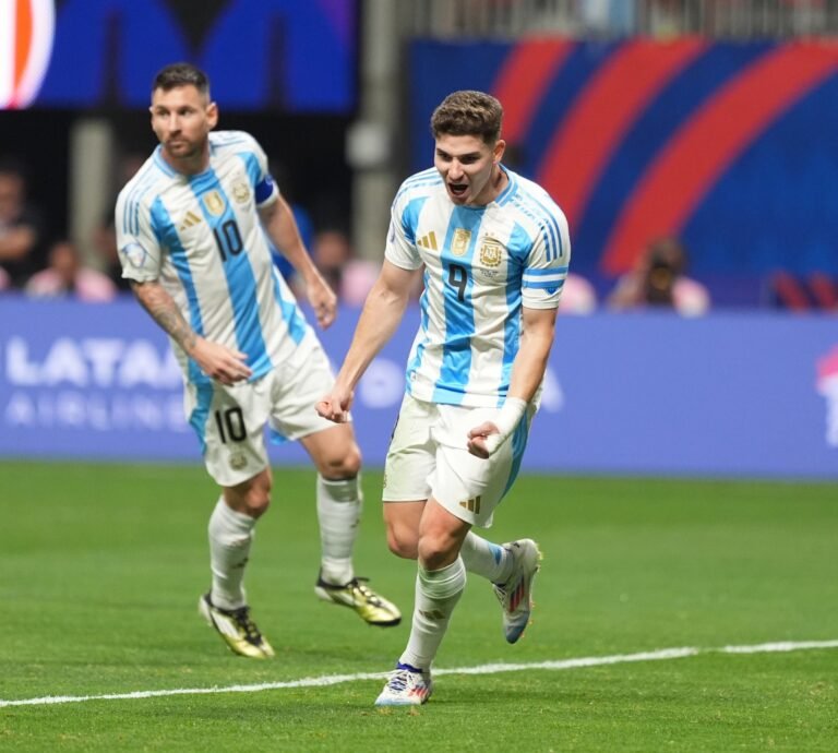 Argentina 2-0 Canada: Alvarez Scores, Messi Breaks Record As Copa America Kicks Off In Style