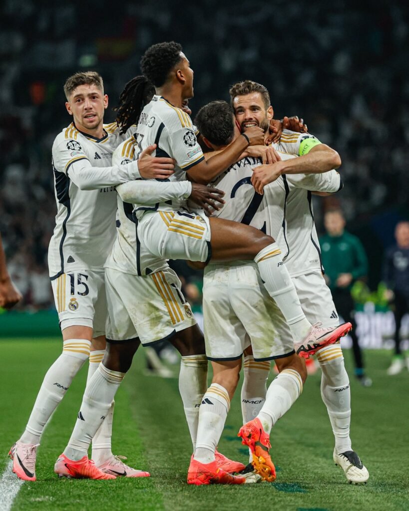 Real Madrid celebrates