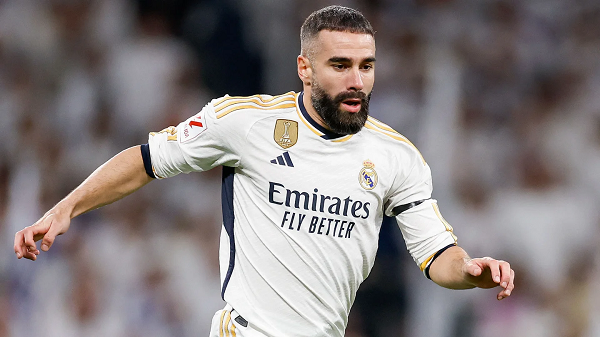 Dani Carvajal in action for Real Madrid