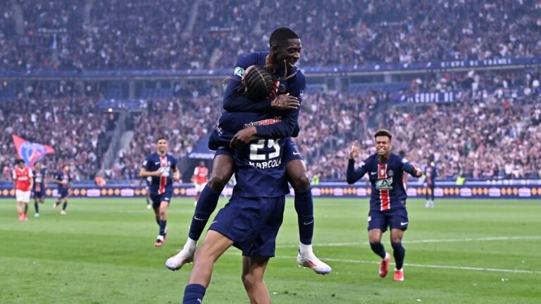 Dembélé Double Inspires PSG to 5-0 Thrashing of Marseille in Le Classique