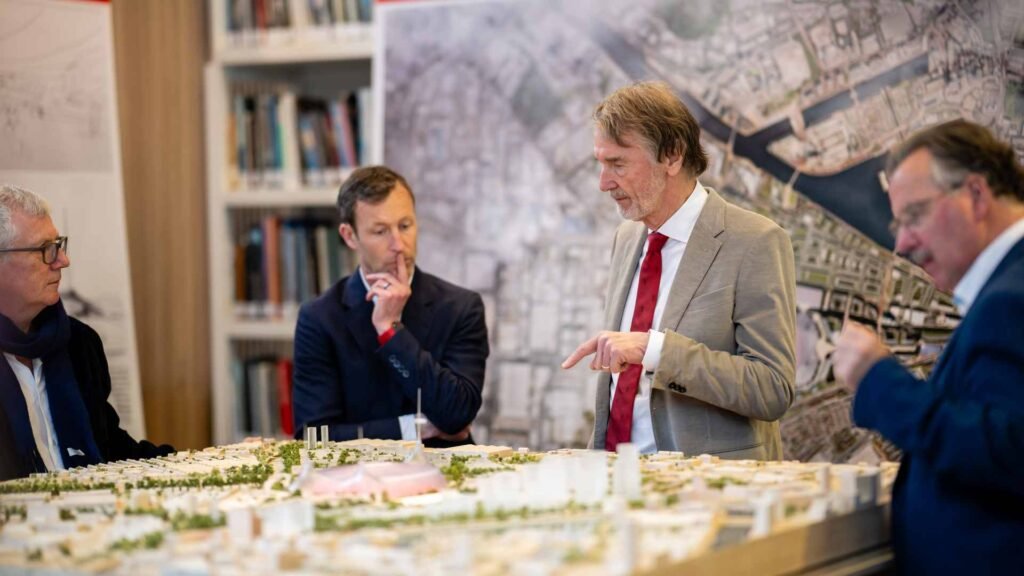 New co-owner Sir Jim Ratcliffe holding discussions over a new football stadium for Manchester United