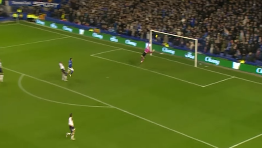 Bolton’s Adam Bogdan failing to save a shot