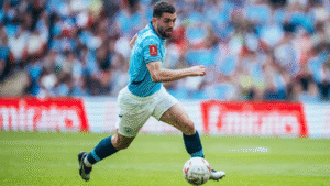 Matteo Kovacic on the ball for Manchester City