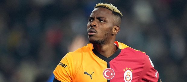 Victor Osimhen in action for Galatasaray