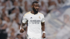 Rudiger in action for Real Madrid