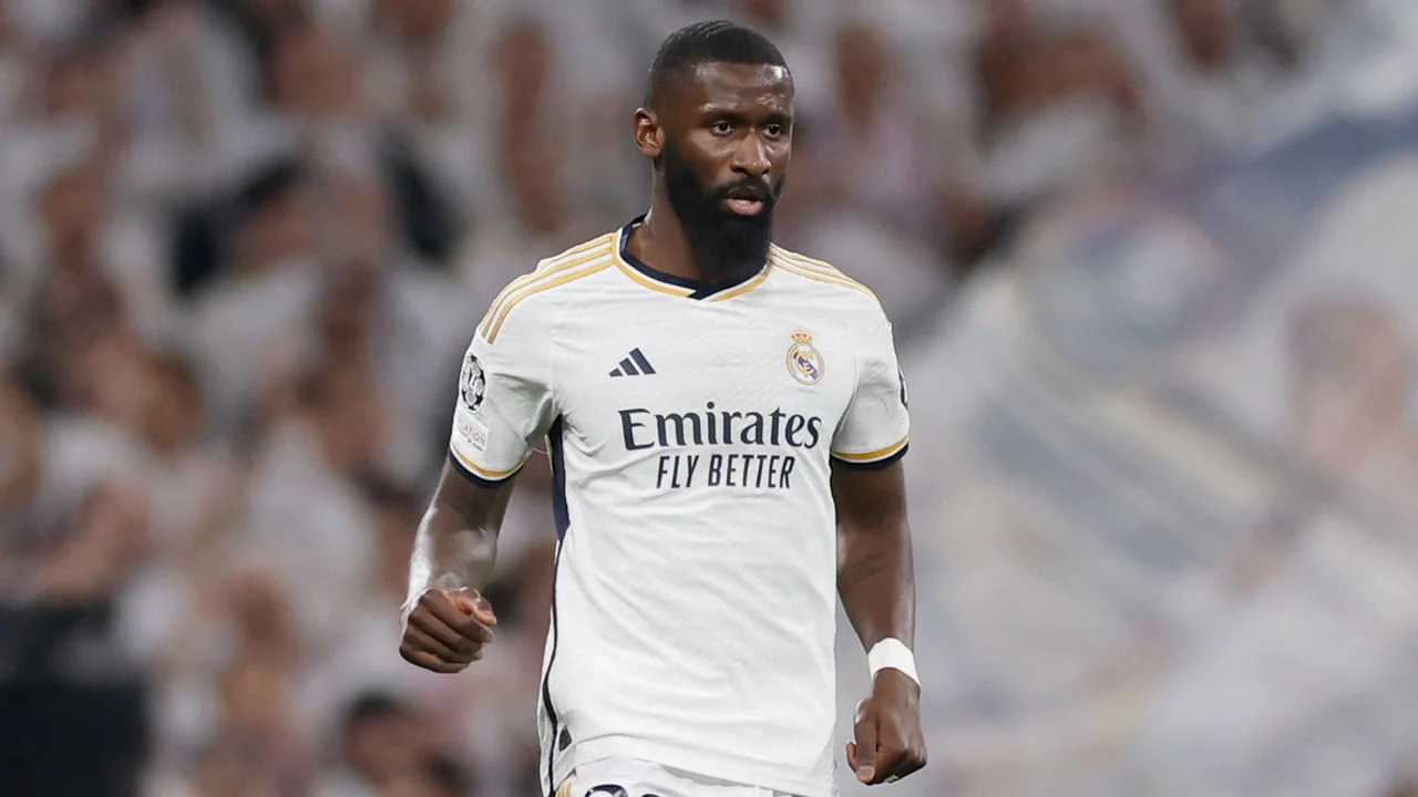 Rudiger in action for Real Madrid