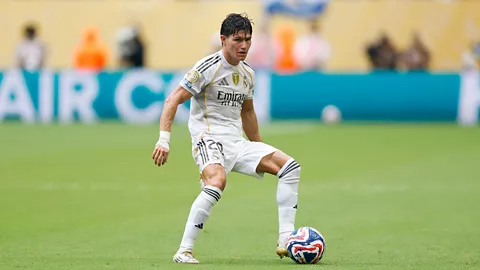 Gonzalo Garcia in action for Real Madrid