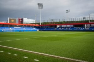 Wide view of the Johan Cruyff stadium