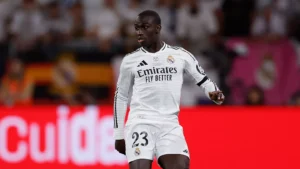 Ferland Mendy in action for Real Madrid