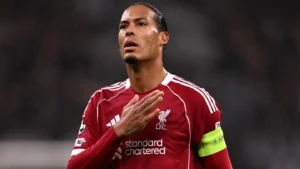 Virgil van Dijk in action for Liverpool
