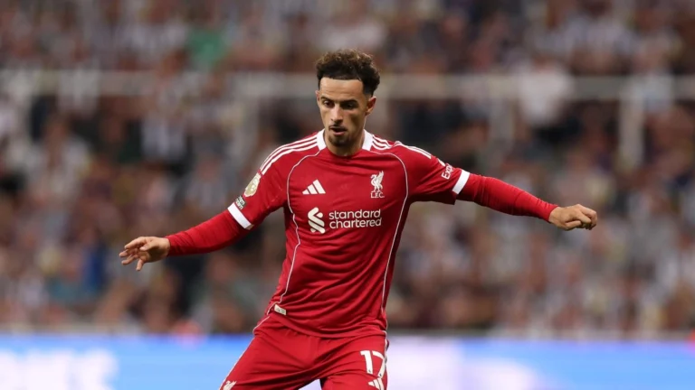 Curtis Jones in action for Liverpool