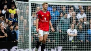 Matthijs de Ligt in action for Manchester United