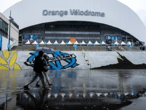 Entrance to the Orange Melodrome, official home of Marseille