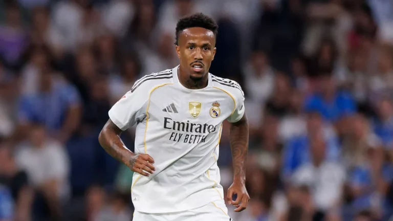Eder Militao in action for Real Madrid