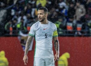 Nigeria defender William Troost-Ekong in action against Gabon