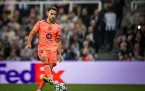 Eric Garcia in action for Barcelona