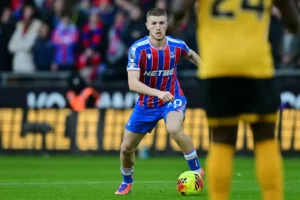 Adam Wharton in action for Crystal Palace