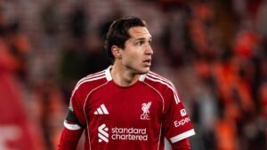 Federico Chiesa in a Liverpool shirt