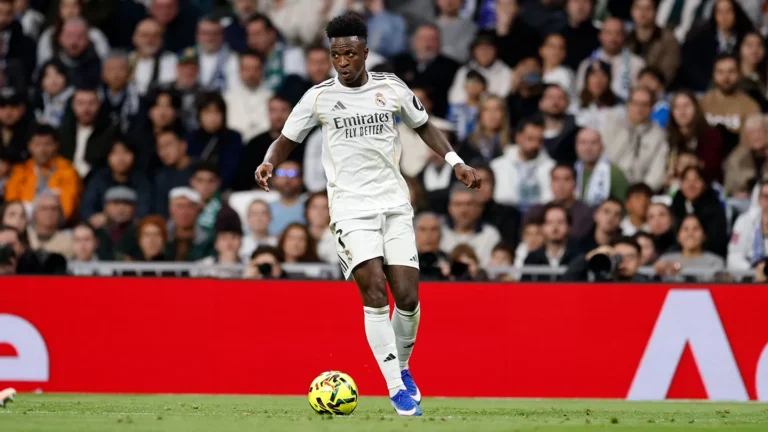 Vinicius Junior in action for Real Madrid
