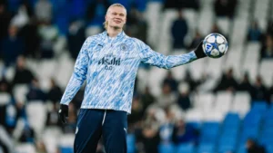 Guardiola Backs Increasingly Under Pressure Haaland as Manchester City Face Title Test