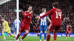 Liverpool Find Touch of Old Strength to Sink Brighton in Fourth Round