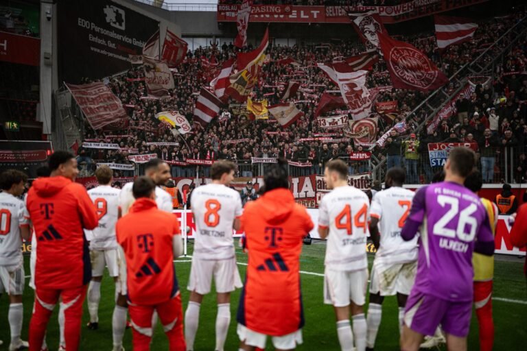 Bayern Munich’s Lead Cut to Nine Points as Leverkusen Holds Them to 1-1 Draw