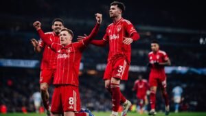 Anderson Strikes Blow to Manchester City Title Charge as Forest Fight Back to Save Point