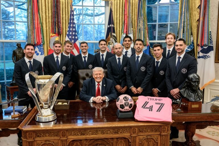 Donald Trump Makes Awkward Comments After Meeting Messi in Argentine’s First White House Visit