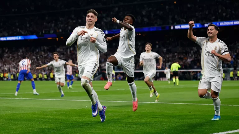 Vinicius and Valverde Bring Derby Delight as Real Madrid Down Atletico to Remain on Barcelona’s Heels