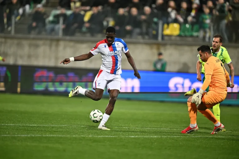 Sarr Double Fires Crystal Palace Past Larnaca and into Last Eight