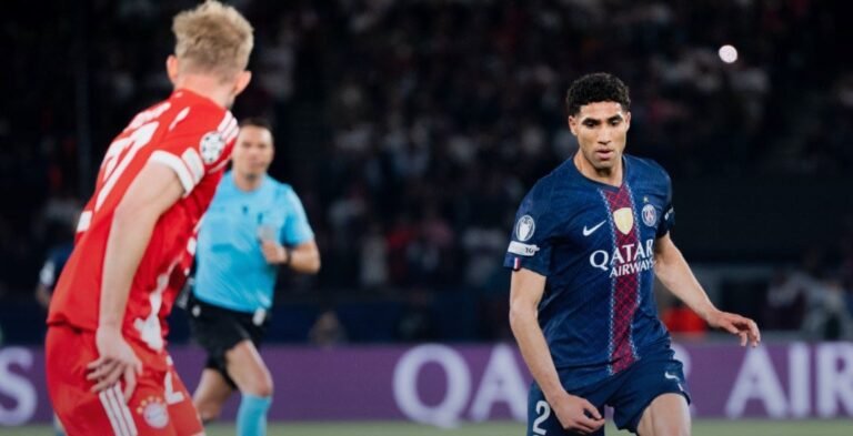 PSG Suffer Major Blow as Achraf Hakimi Ruled Out of Bayern Semi-Final Return