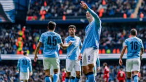 Haaland Ready for Battle Against Gabriel in Crunch Top-of-the-Table Clash