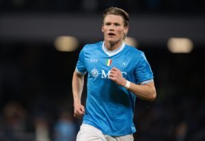 Scott McTominay in action for Napoli