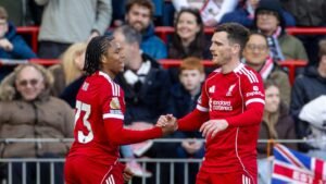 “He’s Got a Big Future”: Robertson Showers Praise on Ngumoha After Fulham Performance