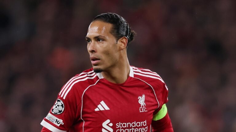 Virgil van Dijk in action for Liverpool