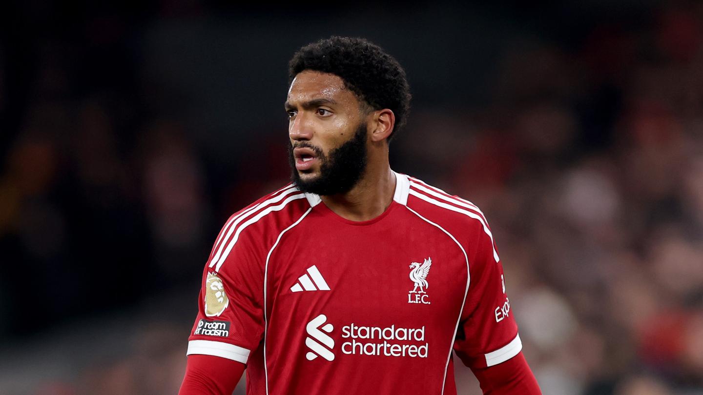 Joe Gomez in action for Liverpool
