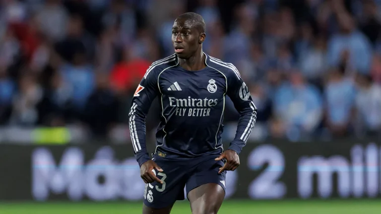 Ferland Mendy in action for Real Madrid