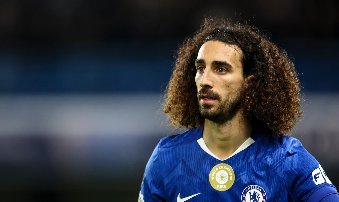 Marc Cucurella in action for Chelsea at Stamford Bridge