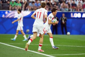 Arda Guler celebrating goal for Turkey against USA