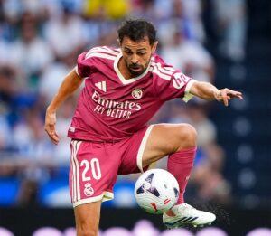 Bernardo Silva in action for Real Madrid