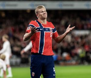 Haaland Brace Helps Norway Down Denmark