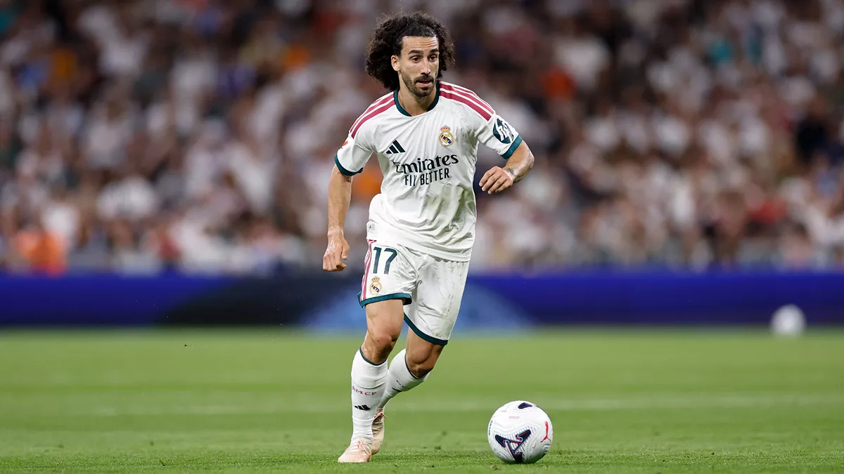 Mac Cucurella in action for Real Madrid