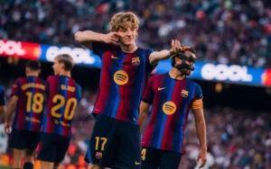 Gordon’s First Goal for Barcelona Helps Sweep Getafe Aside
