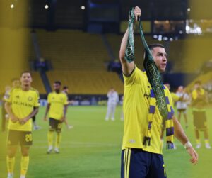 Ronaldo defies missile alert to score 981st career goal in Al-Nassr win